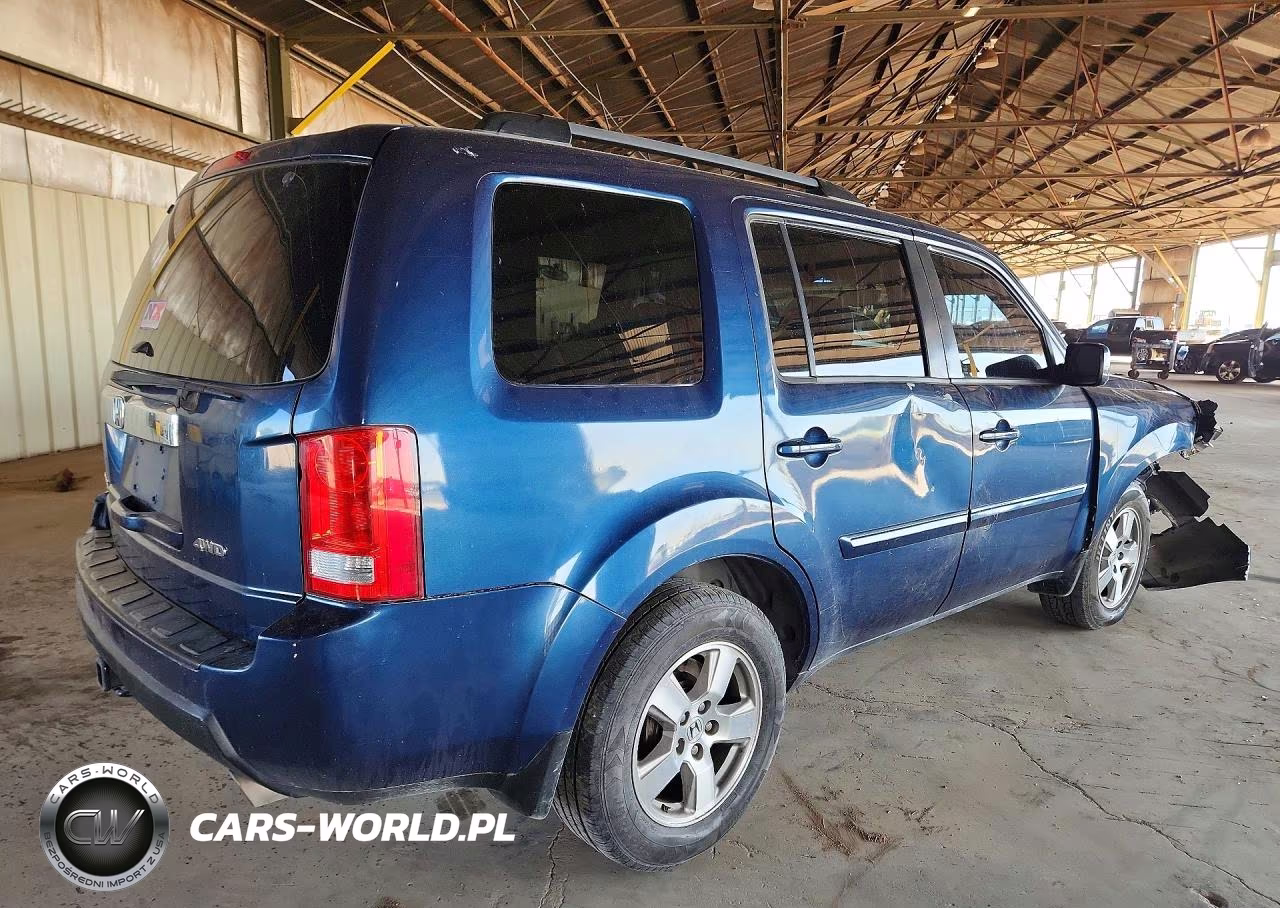 2010 Honda Pilot Exl VIN:5FNYF4H50AB004027 - 3