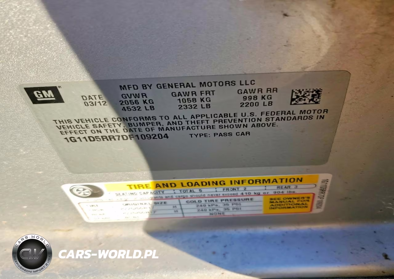 2013 Chevrolet Malibu 1Lt VIN:1G11D5RR7DF109204 - 12
