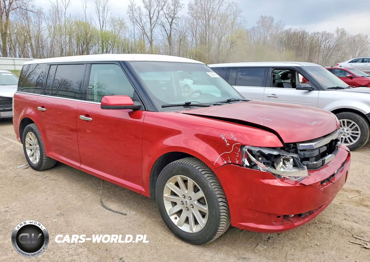2012 Ford Flex Sel VIN:2FMGK5CC6CBD08624 - 4