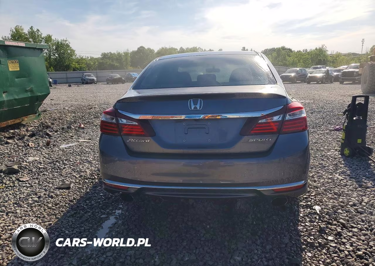 2016 Honda Accord Sport VIN:1HGCR2F50GA239345 - 6