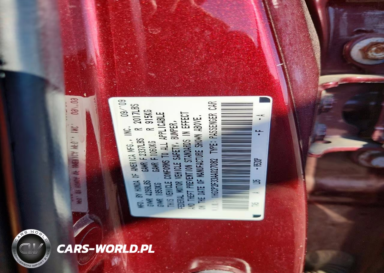 2010 Honda Accord Lx VIN:1HGCP2F33AA027082 - 12