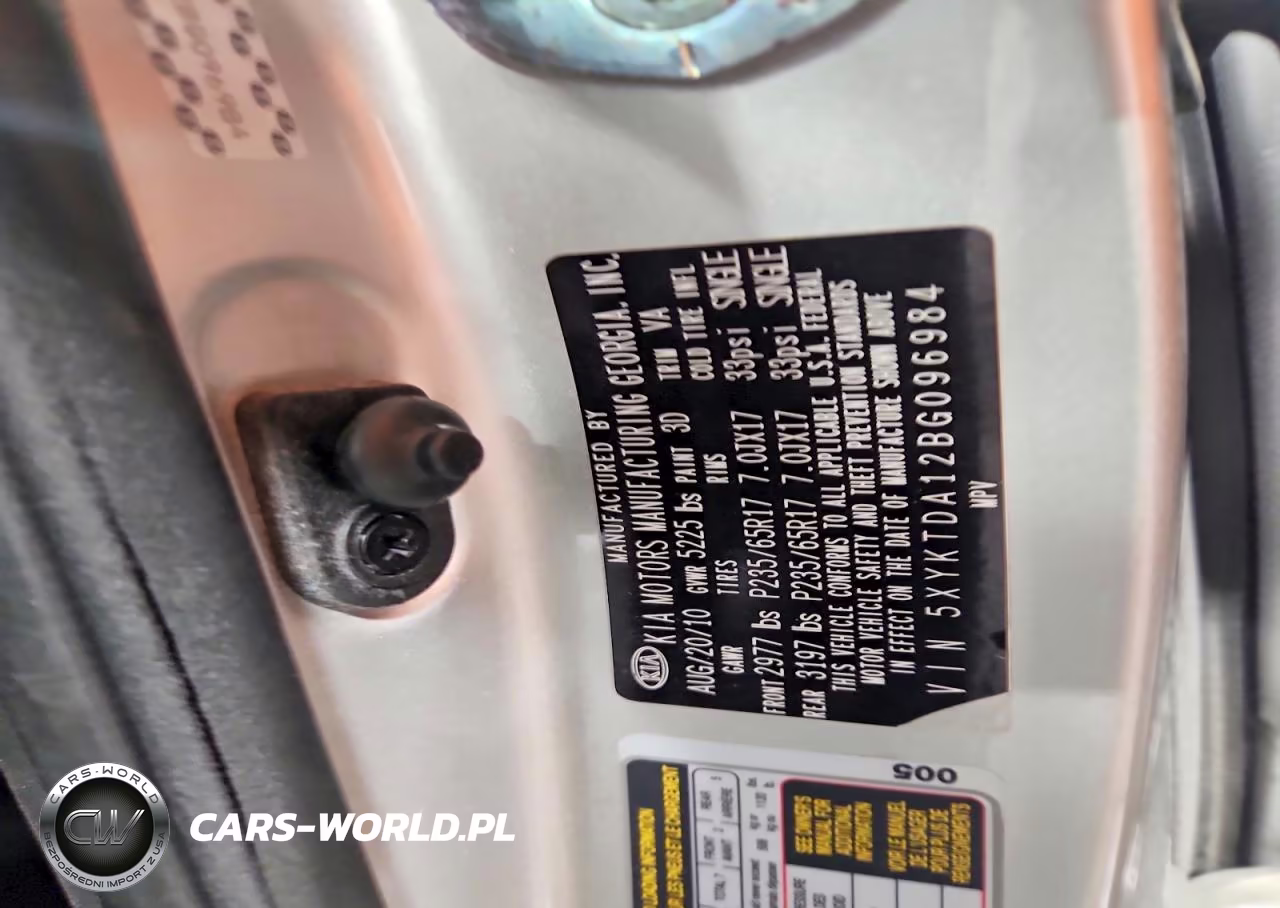 2011 Kia Sorento Lx VIN:5XYKTDA12BG096984 - 13