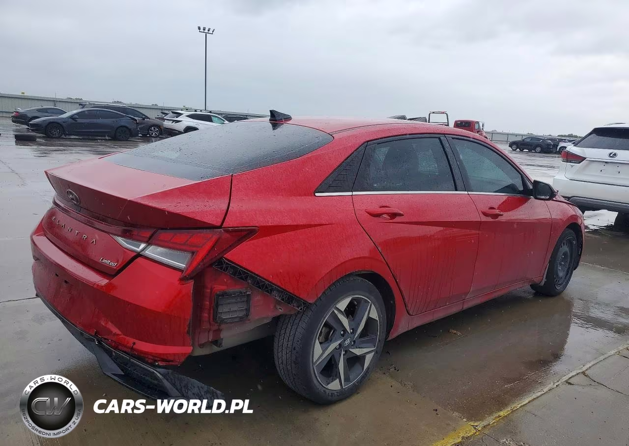 2023 Hyundai Elantra Limited VIN:5NPLP4AG2PH116826 - 3