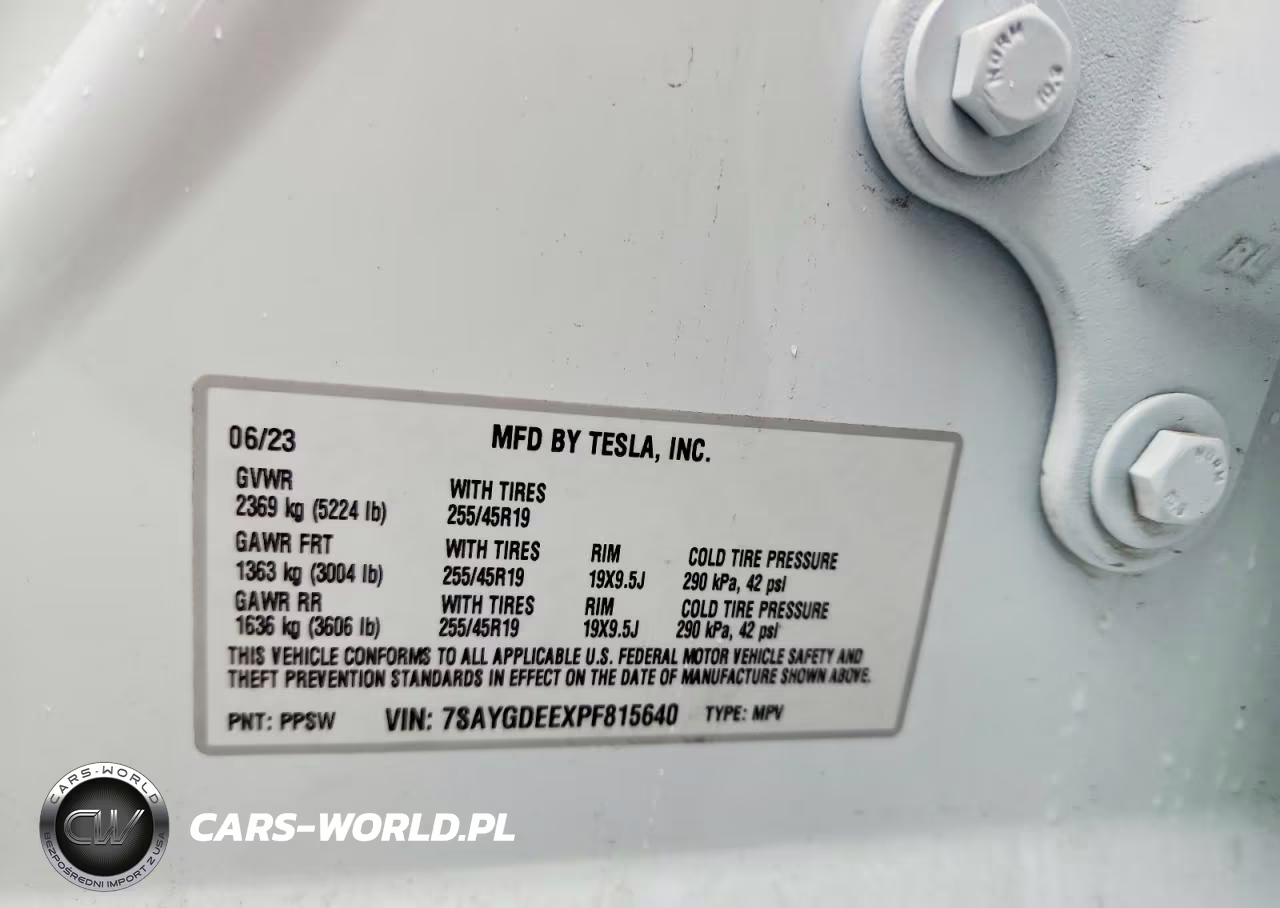 2023 Tesla Model Y VIN:7SAYGDEEXPF815640 - 13