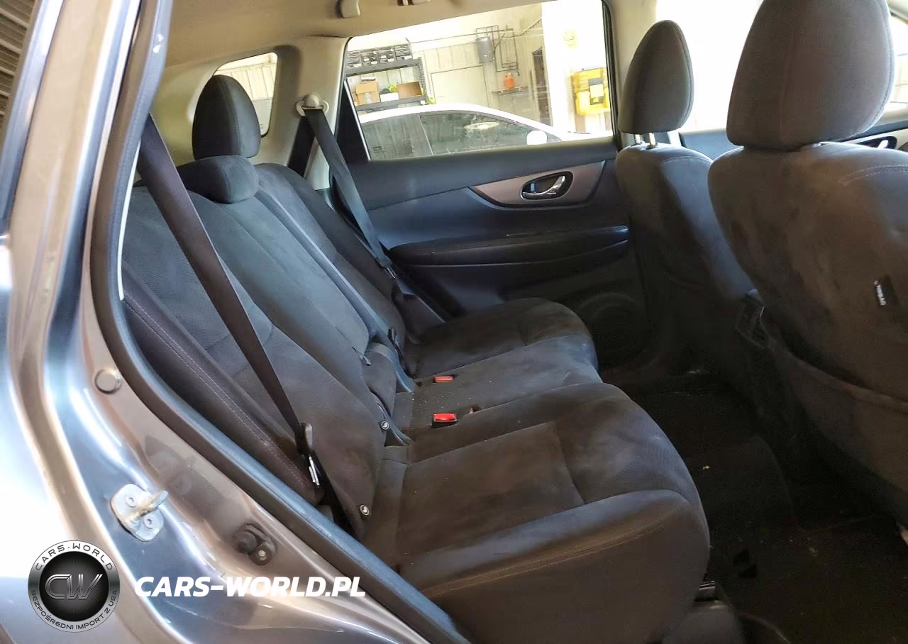 2015 Nissan Rogue Sv VIN:KNMAT2MVXFP533762 - 10