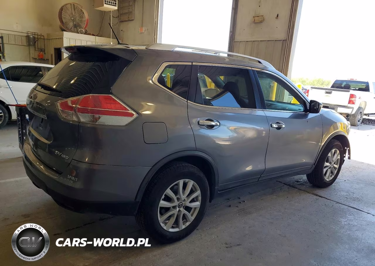 2015 Nissan Rogue Sv VIN:KNMAT2MVXFP533762 - 3
