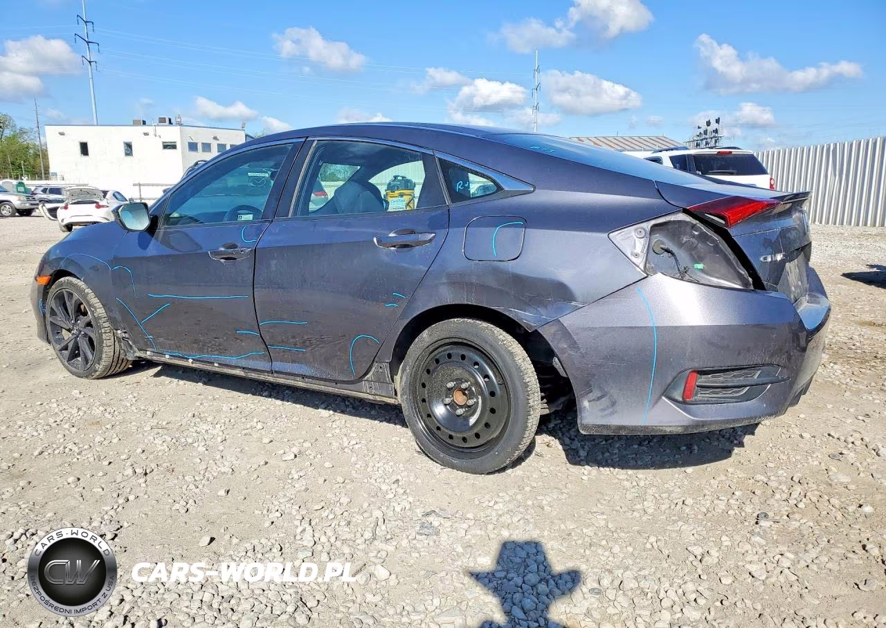 2021 Honda Civic Sport VIN:2HGFC2F81MH502870 - 2