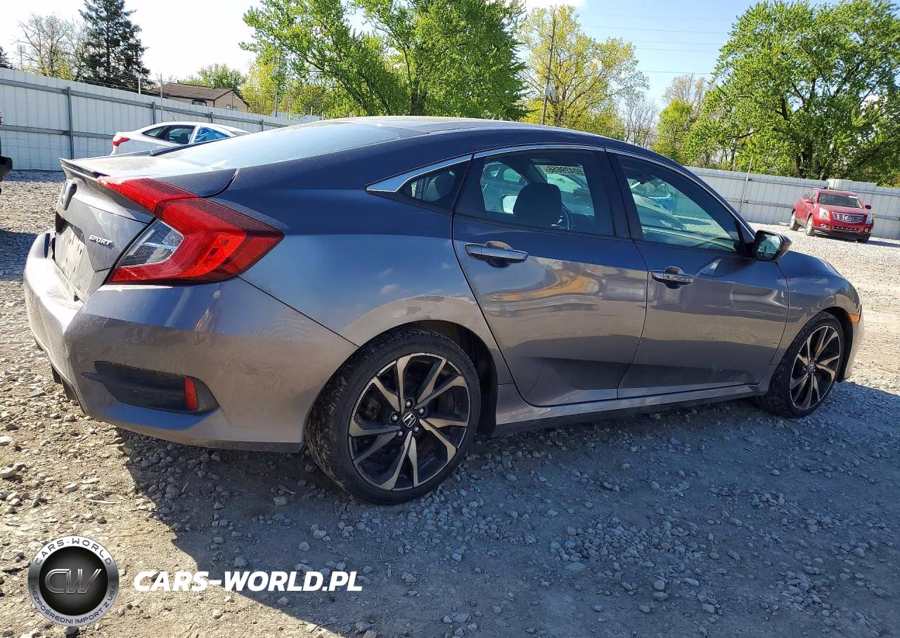 2021 Honda Civic Sport VIN:2HGFC2F81MH502870 - 3
