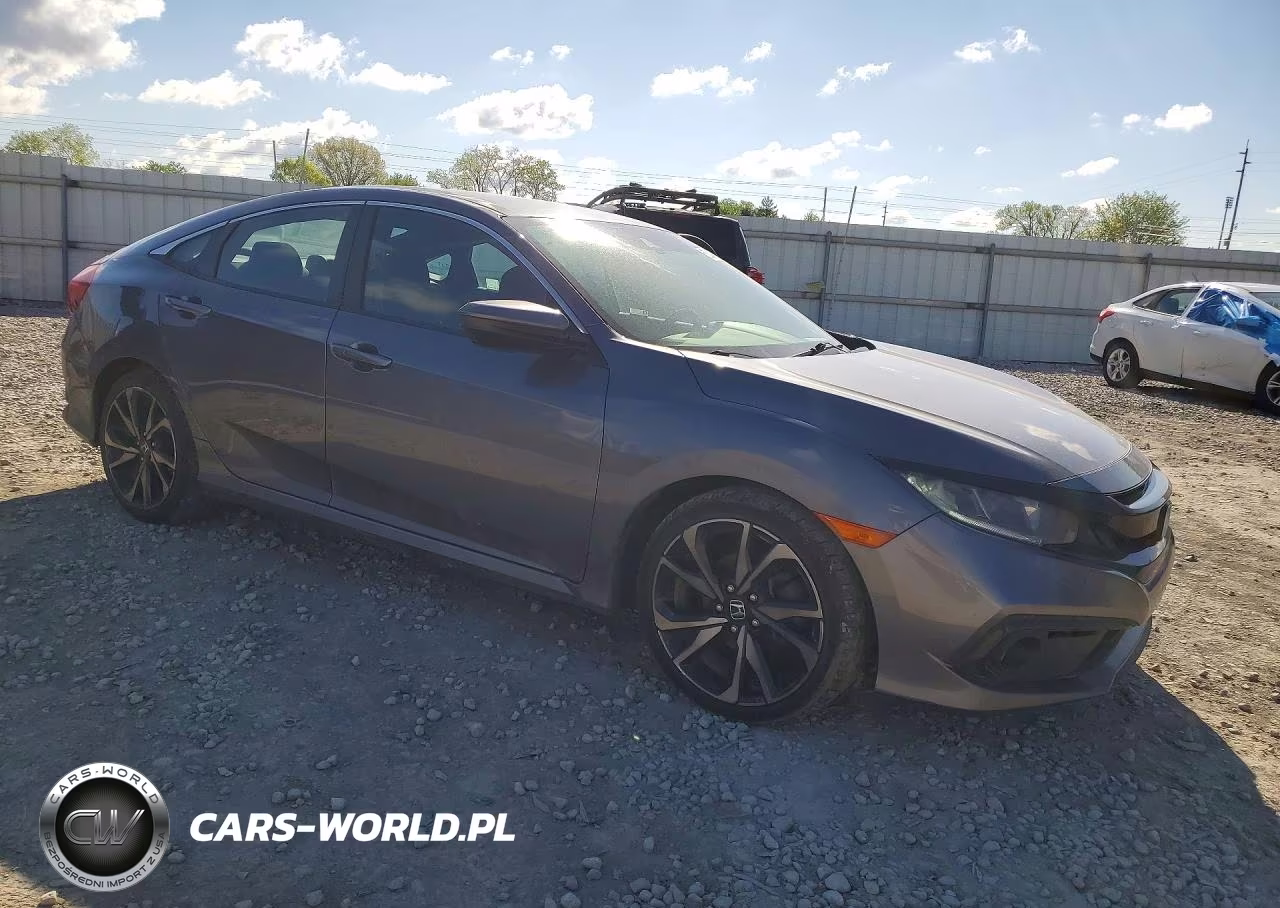 2021 Honda Civic Sport VIN:2HGFC2F81MH502870 - 4