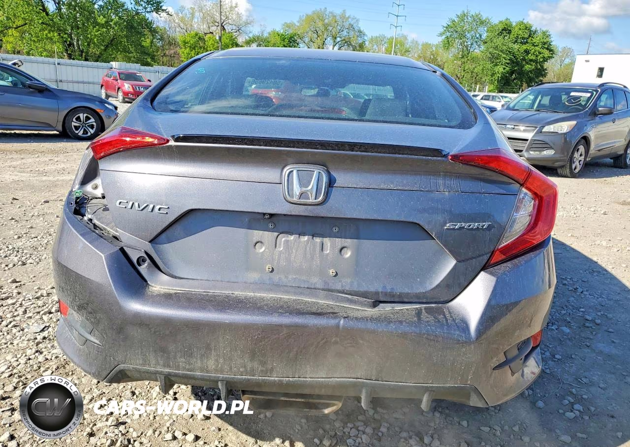 2021 Honda Civic Sport VIN:2HGFC2F81MH502870 - 6