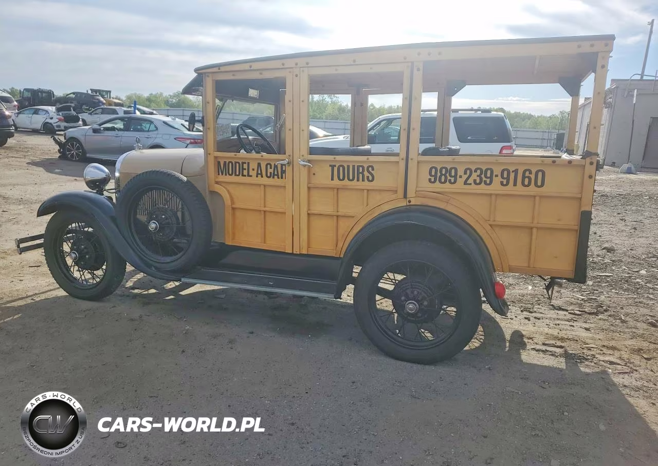 1929 Ford Model A Wagon VIN:2583711 - 2