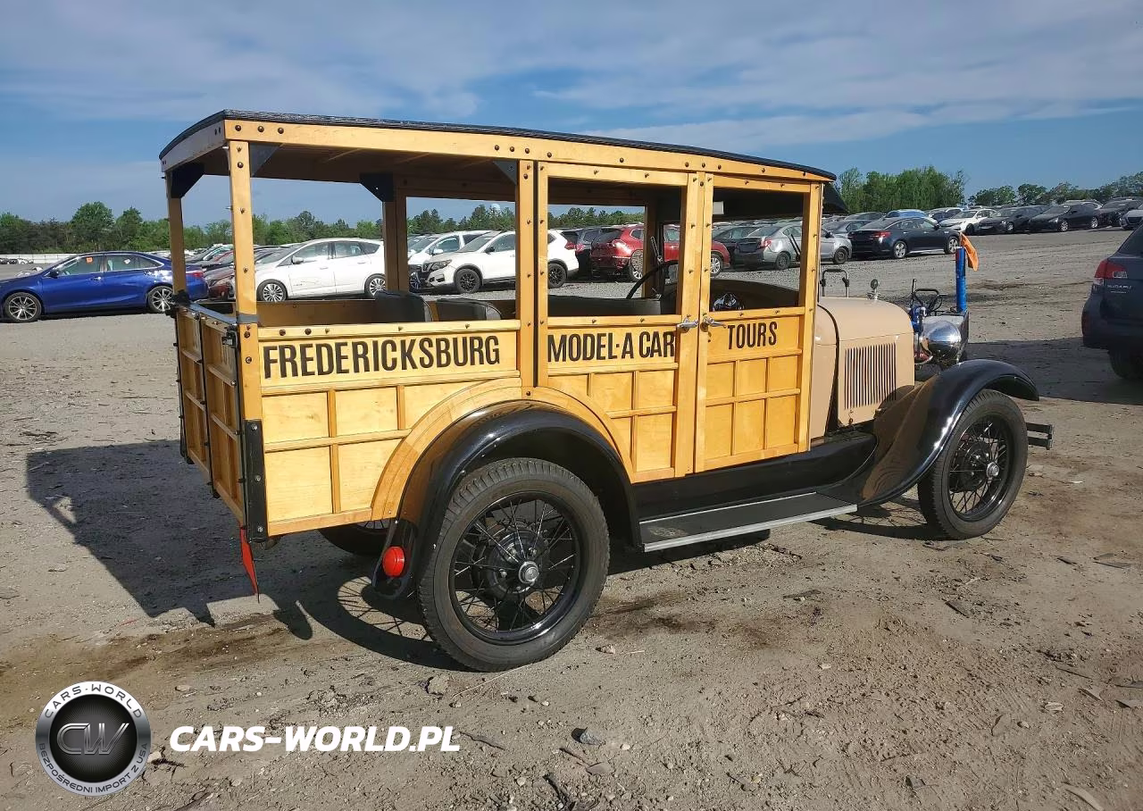 1929 Ford Model A Wagon VIN:2583711 - 3