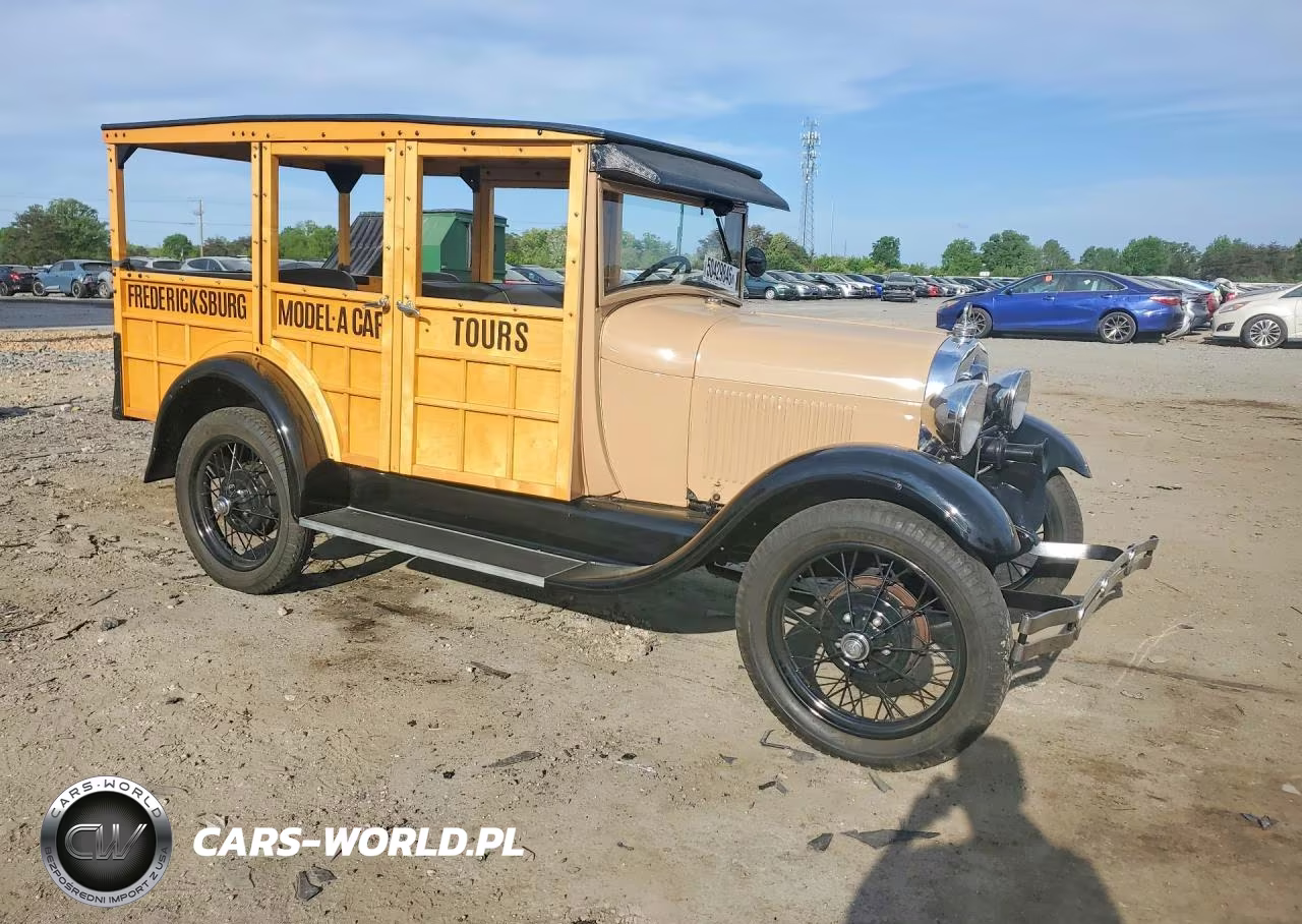 1929 Ford Model A Wagon VIN:2583711 - 4