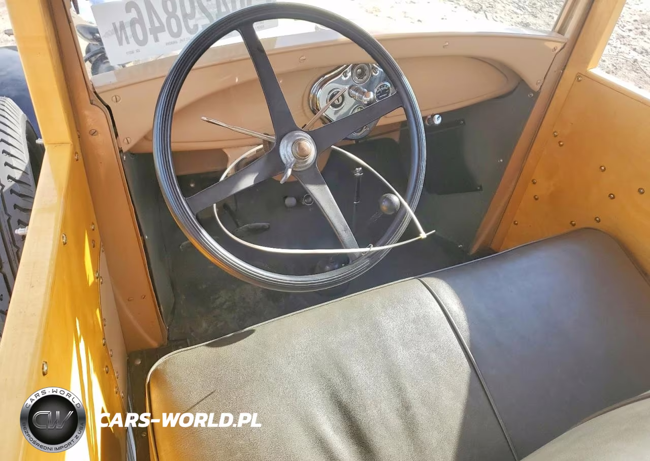 1929 Ford Model A Wagon VIN:2583711 - 8