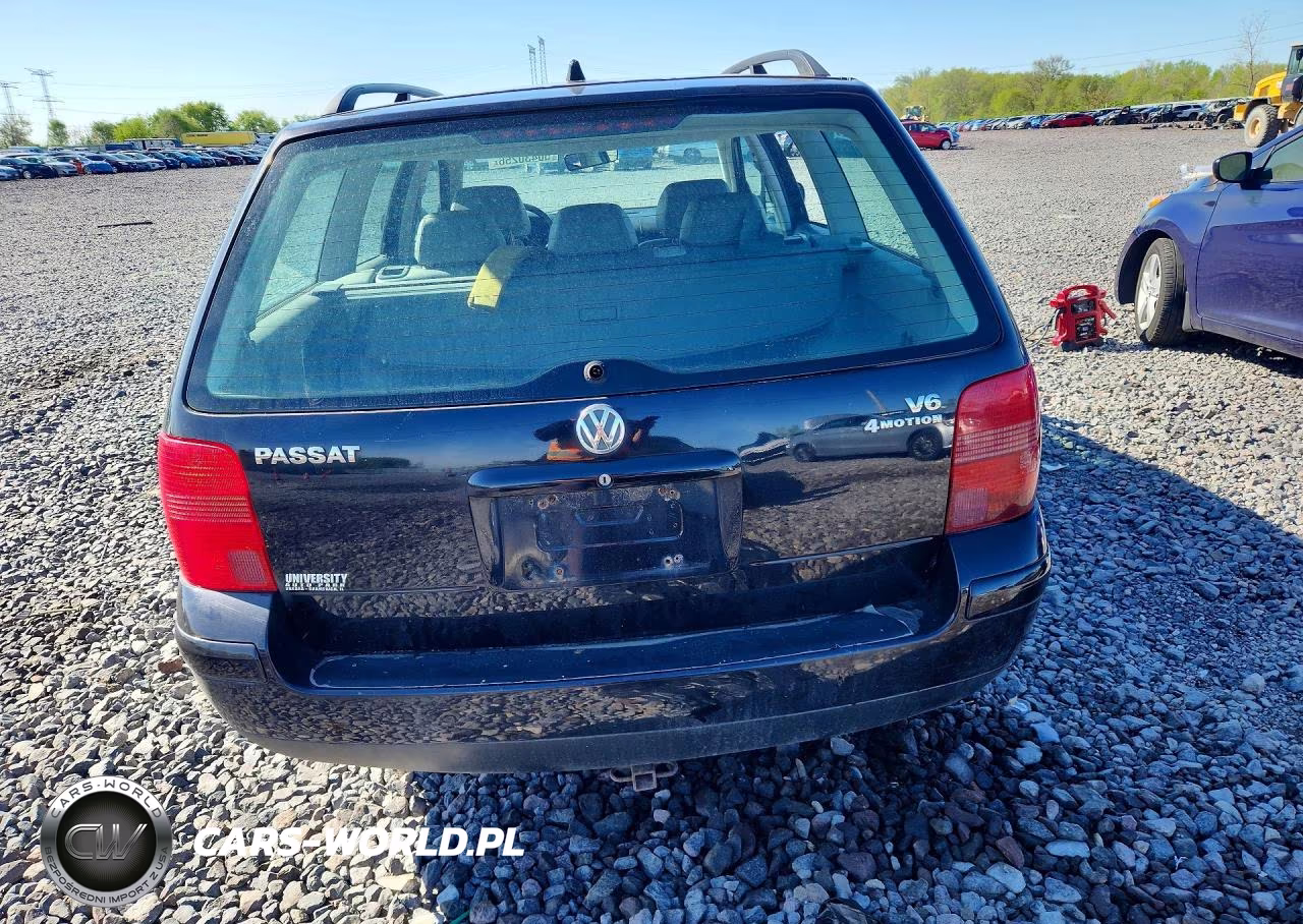 2001 Volkswagen Passat Glx 4Motion VIN:WVWLH63B91E031712 - 6
