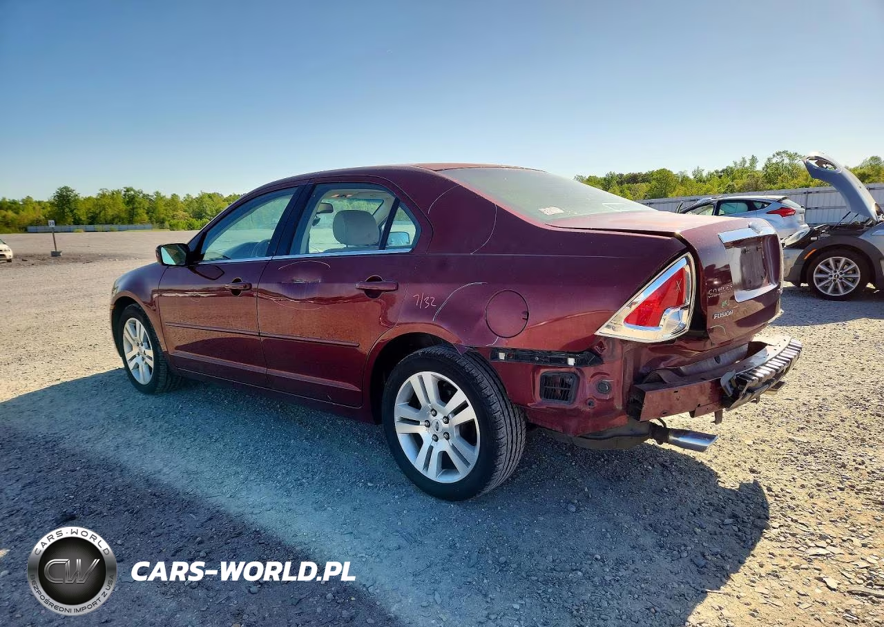 2006 Ford Fusion Sel VIN:3FAHP081X6R240196 - 2