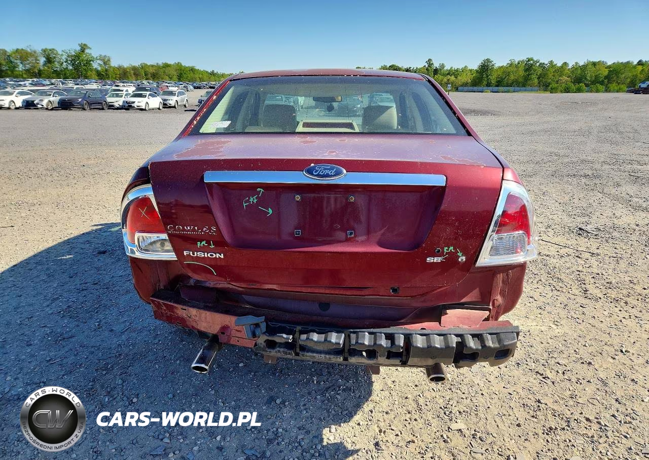 2006 Ford Fusion Sel VIN:3FAHP081X6R240196 - 6
