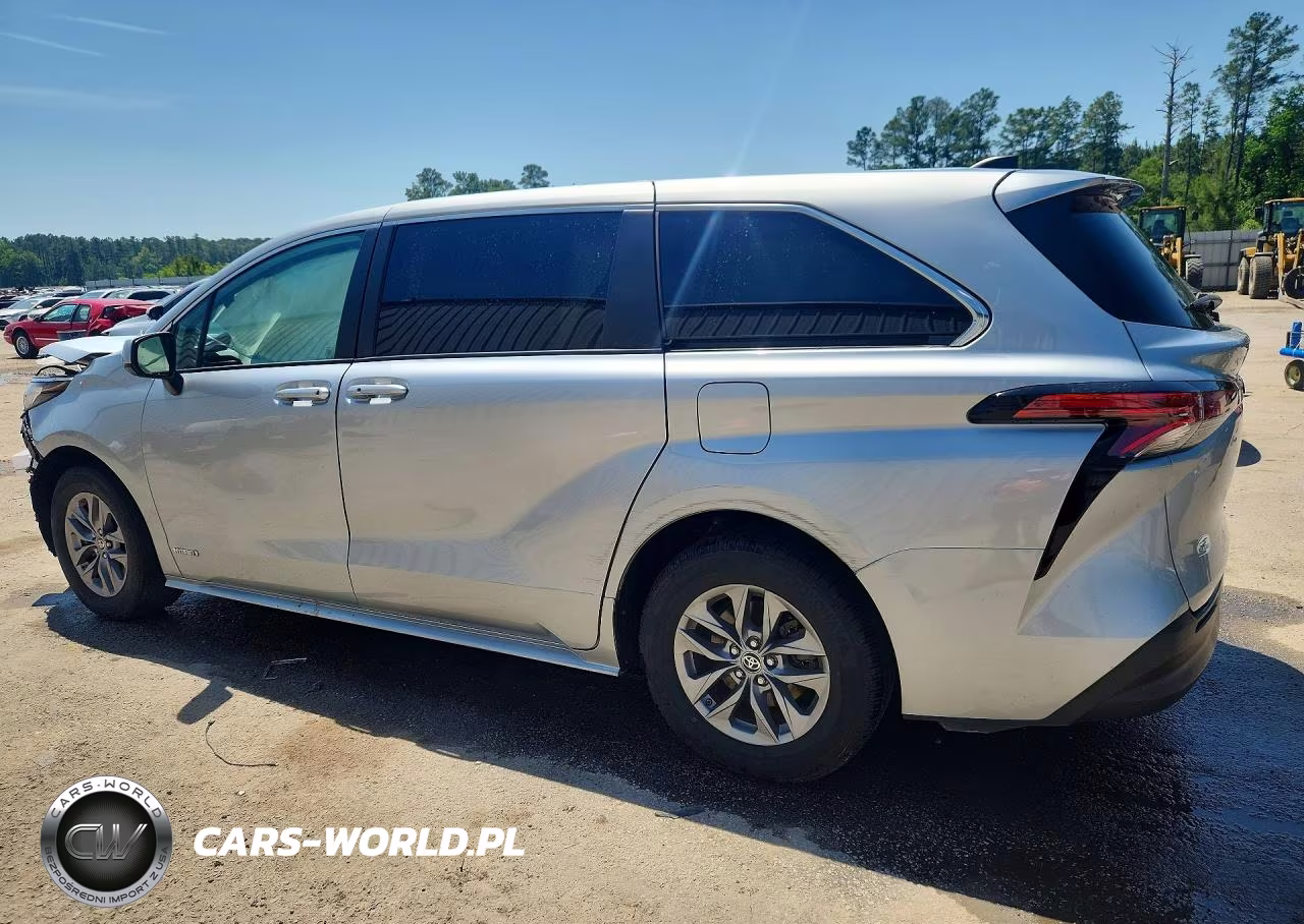 2021 Toyota Sienna Le VIN:5TDKRKEC3MS028956 - 2