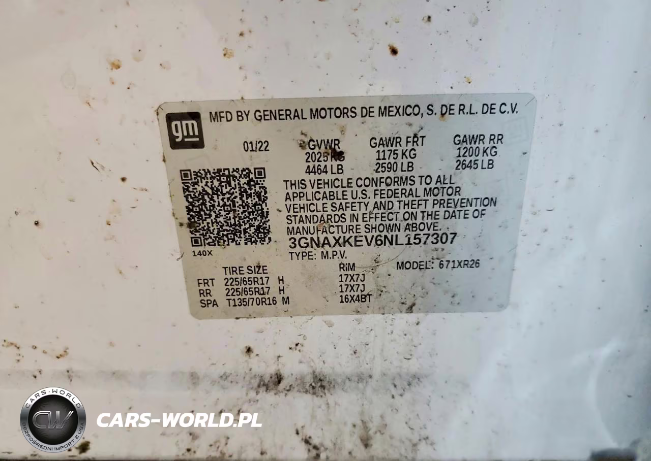 2022 Chevrolet Equinox Lt VIN:3GNAXKEV6NL157307 - 13