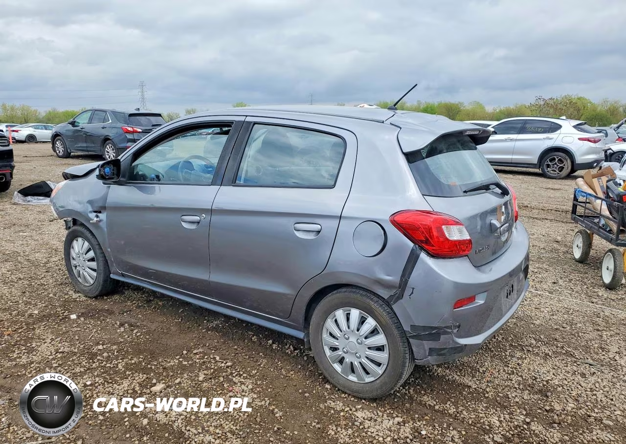 2019 Mitsubishi Mirage Es VIN:ML32A3HJ3KH013689 - 2