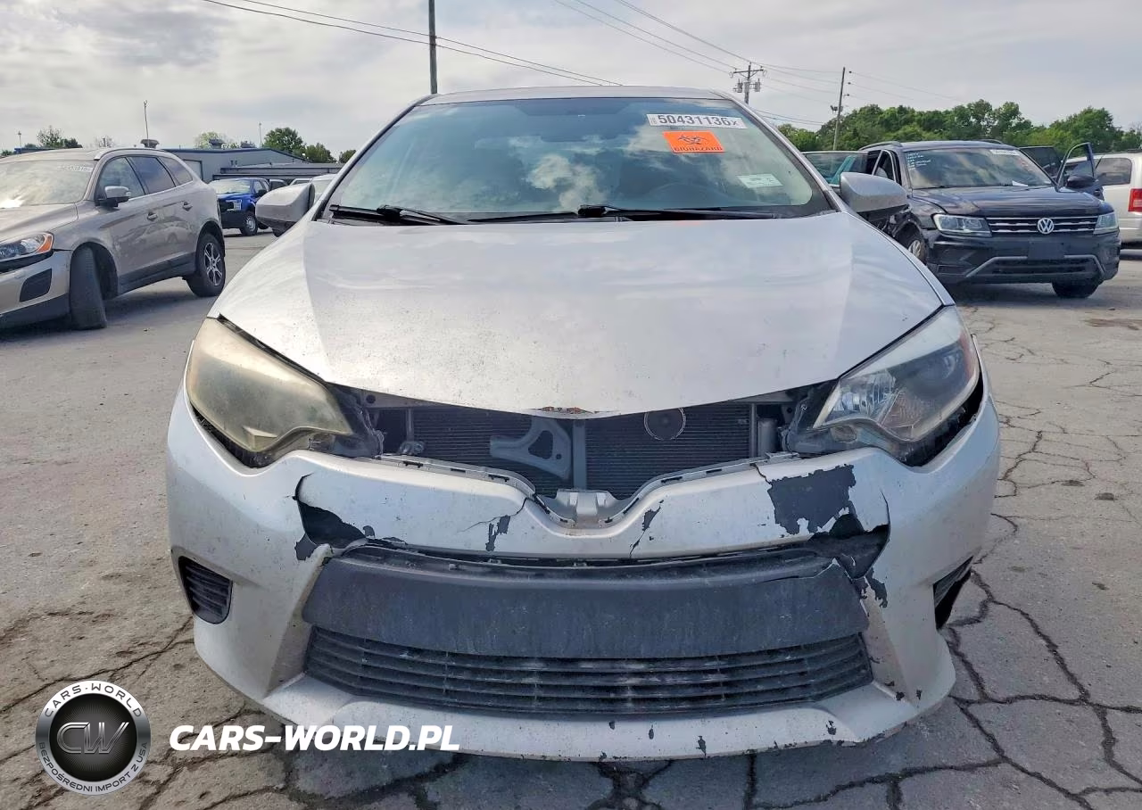 2015 Toyota Corolla L VIN:2T1BURHE9FC468714 - 5