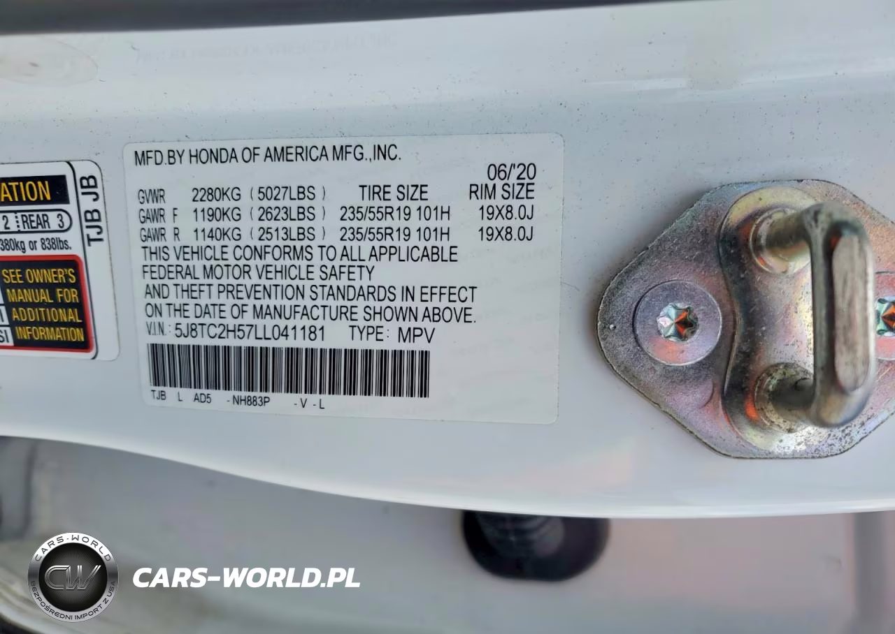 2020 Acura Rdx Technology VIN:5J8TC2H57LL041181 - 14