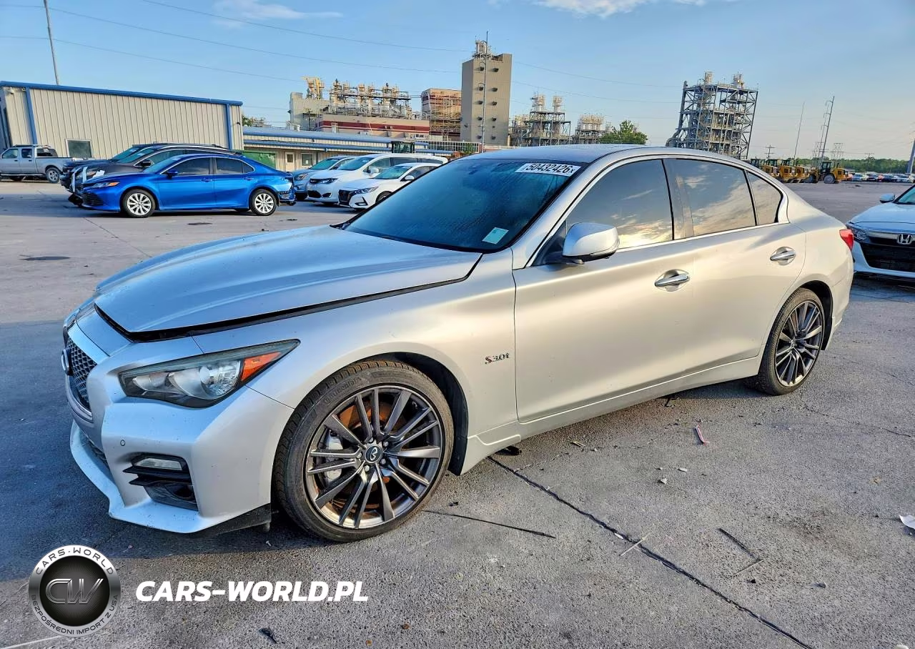 2016 Infiniti Q50 Red Sport 400