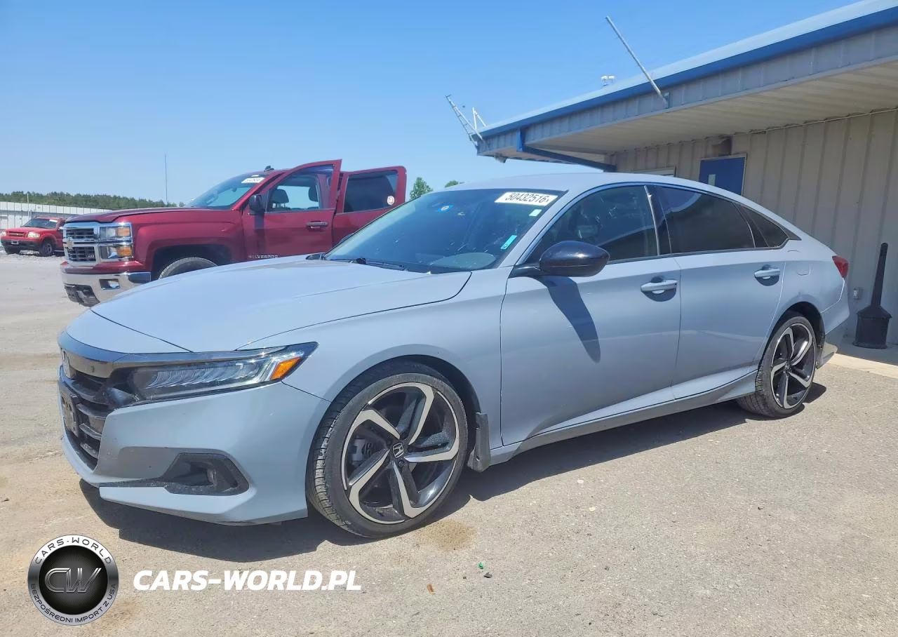 2021 Honda Accord Sport Se VIN:1HGCV1F40MA019048 - 1