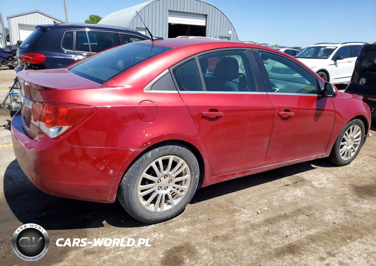 2012 Chevrolet Cruze Eco VIN:1G1PJ5SC0C7179418 - 3