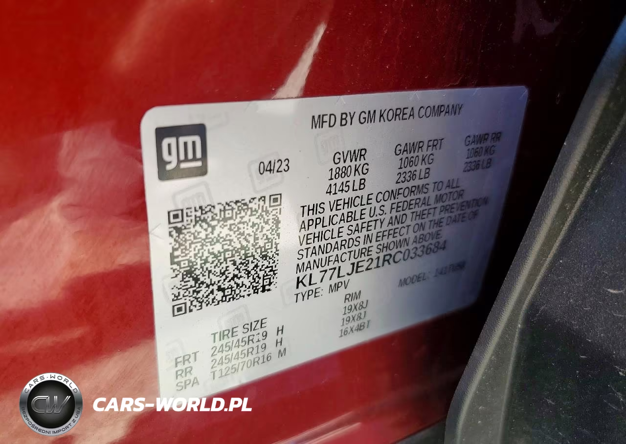 2024 Chevrolet Trax 2Rs VIN:KL77LJE21RC033684 - 13