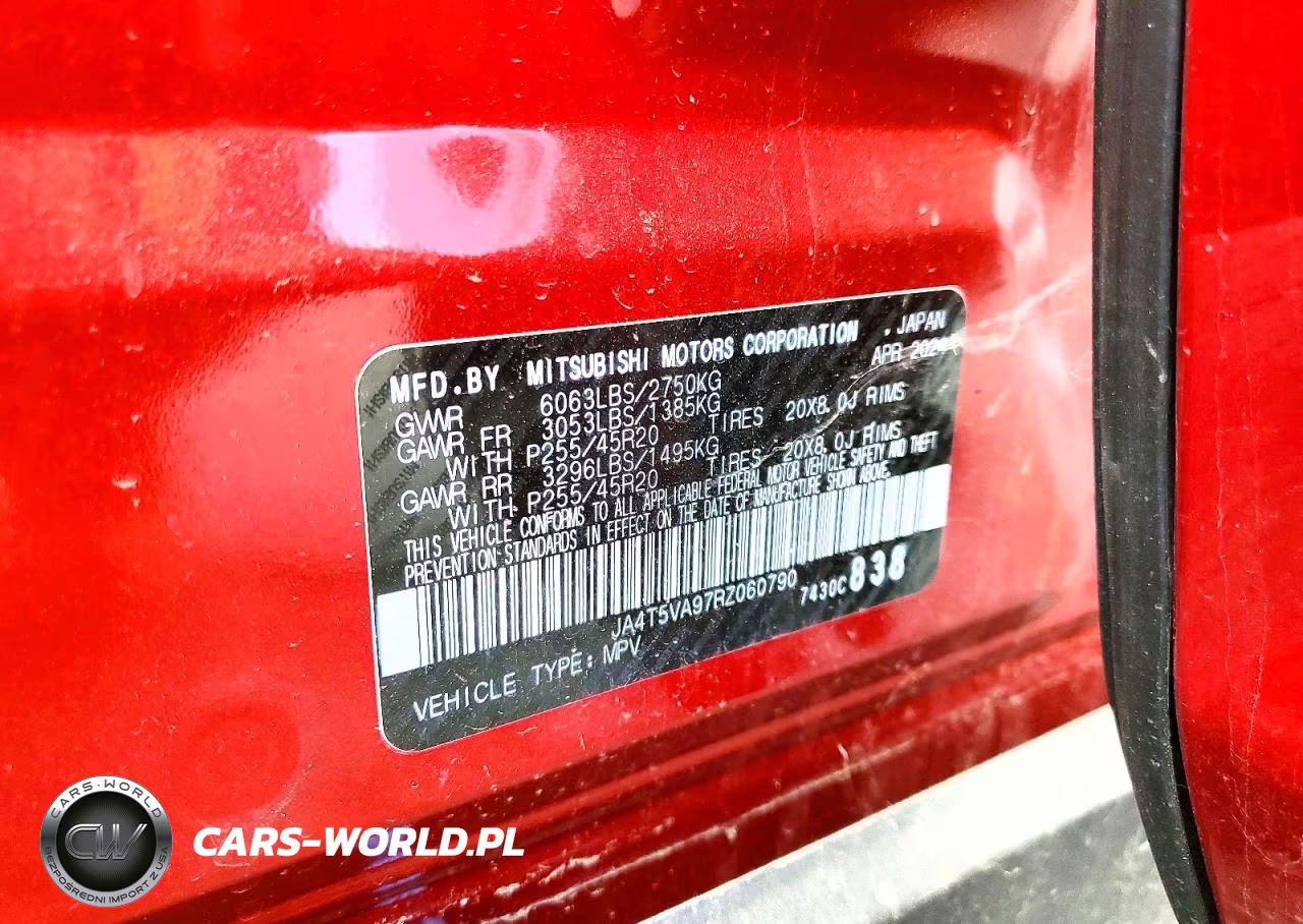 2024 Mitsubishi Outlander Se VIN:JA4T5VA97RZ060790 - 13