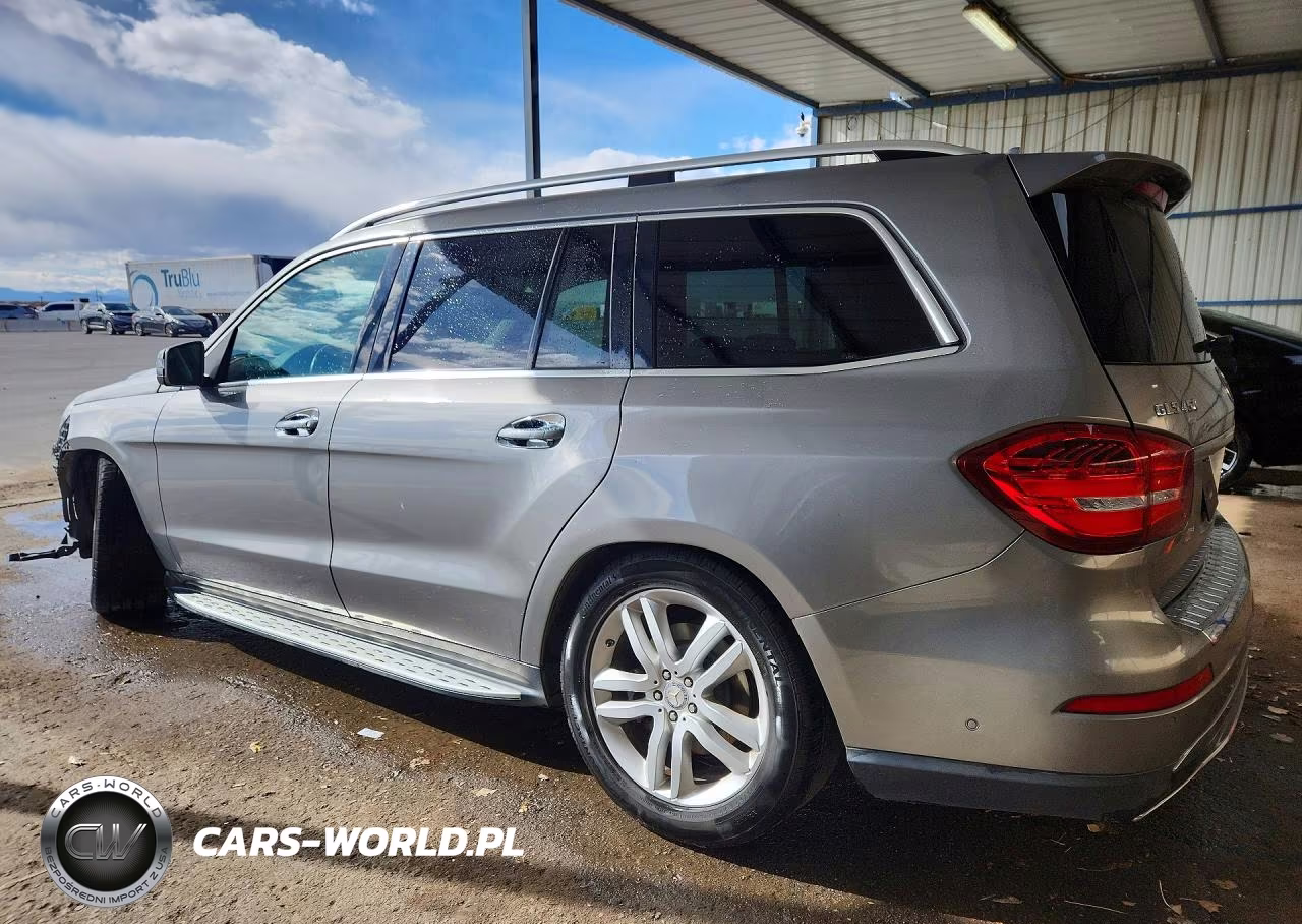2017 Mercedes-Benz Gls 450 4Matic VIN:4JGDF6EE7HA748589 - 2