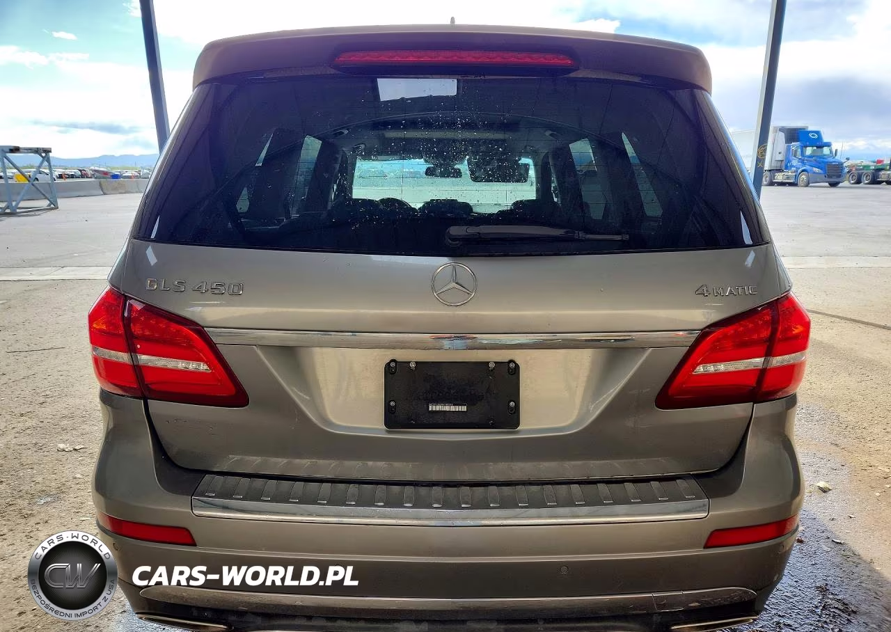 2017 Mercedes-Benz Gls 450 4Matic VIN:4JGDF6EE7HA748589 - 6