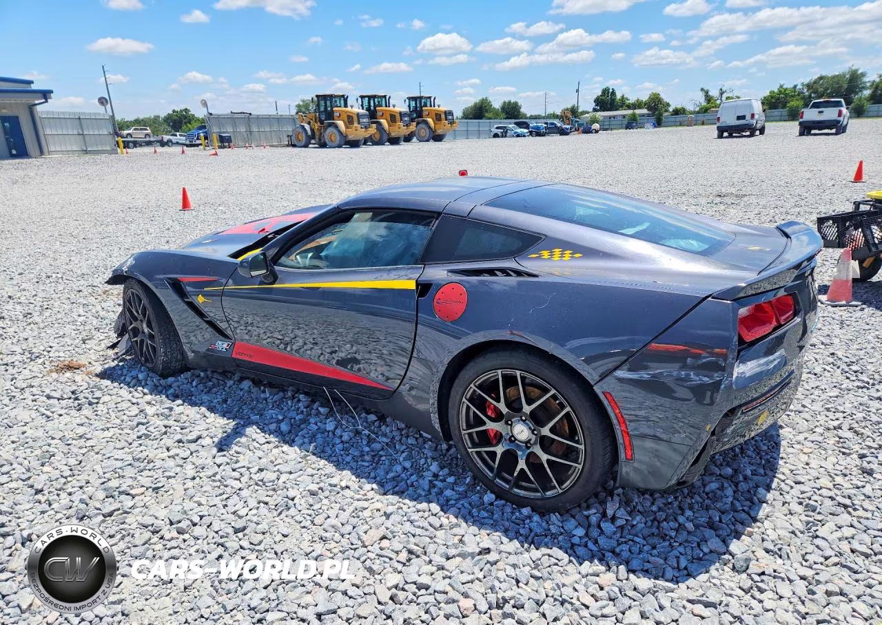2014 Chevrolet Corvette Stingray Z51 3Lt VIN:1G1YM2D75E5113584 - 2
