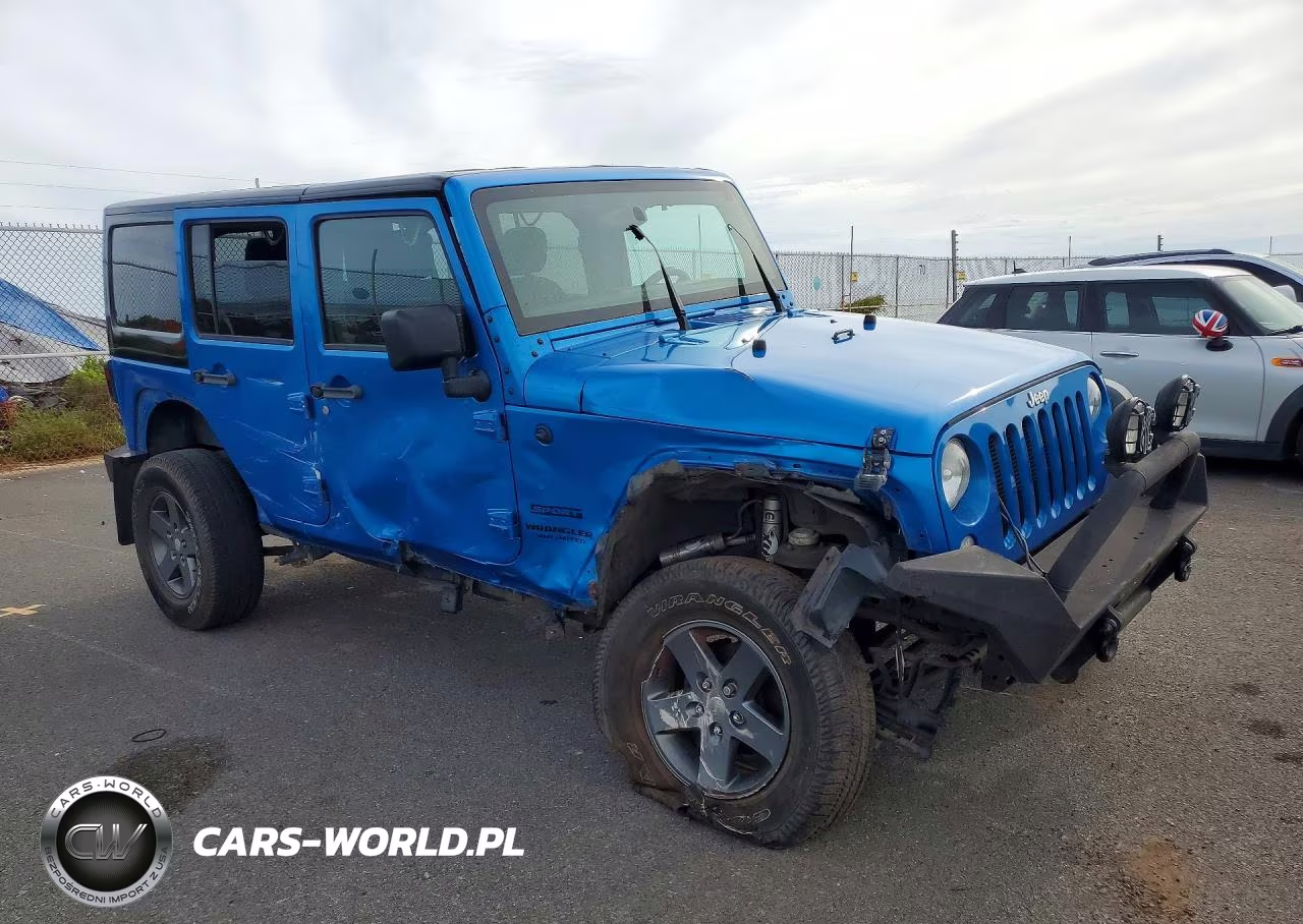 2015 Jeep Wrangler Unlimited Sport VIN:1C4BJWDG1FL550704 - 4