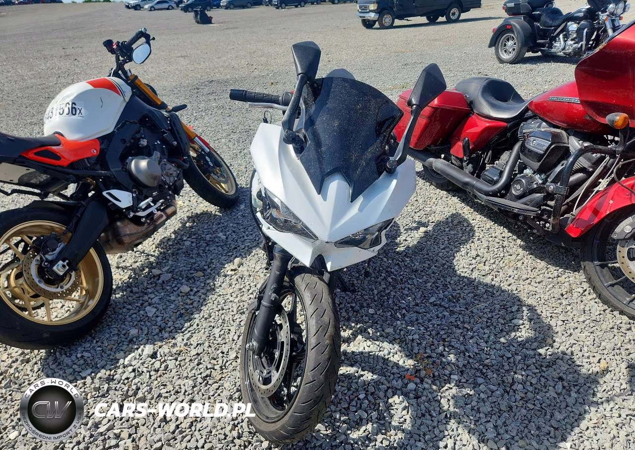 2025 Kawasaki Ex500 H VIN:ML5EXGH13SDA60385 - 2