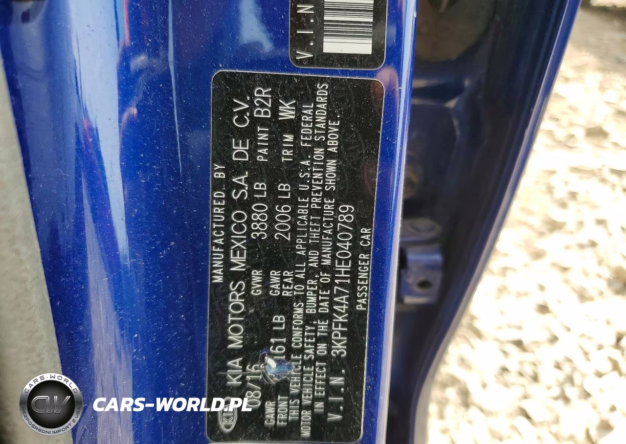 2017 Kia Forte Lx VIN:3KPFK4A71HE040789 - 13