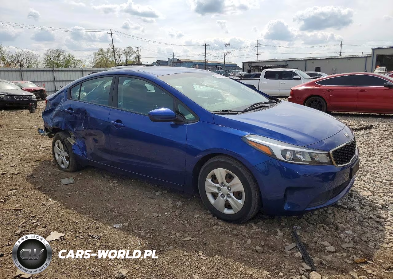 2017 Kia Forte Lx VIN:3KPFK4A71HE040789 - 4