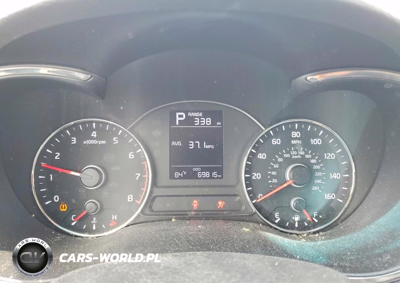 2017 Kia Forte Lx VIN:3KPFK4A71HE040789 - 9