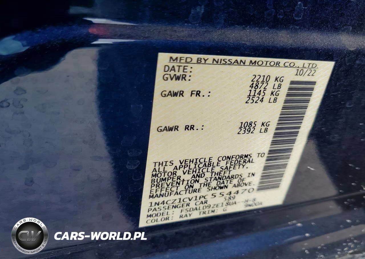 2023 Nissan Leaf Sv Plus VIN:1N4CZ1CV1PC554470 - 14