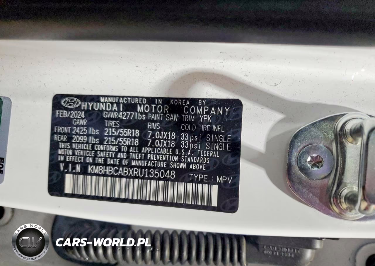 2024 Hyundai Kona Sel VIN:KM8HBCABXRU135048 - 14