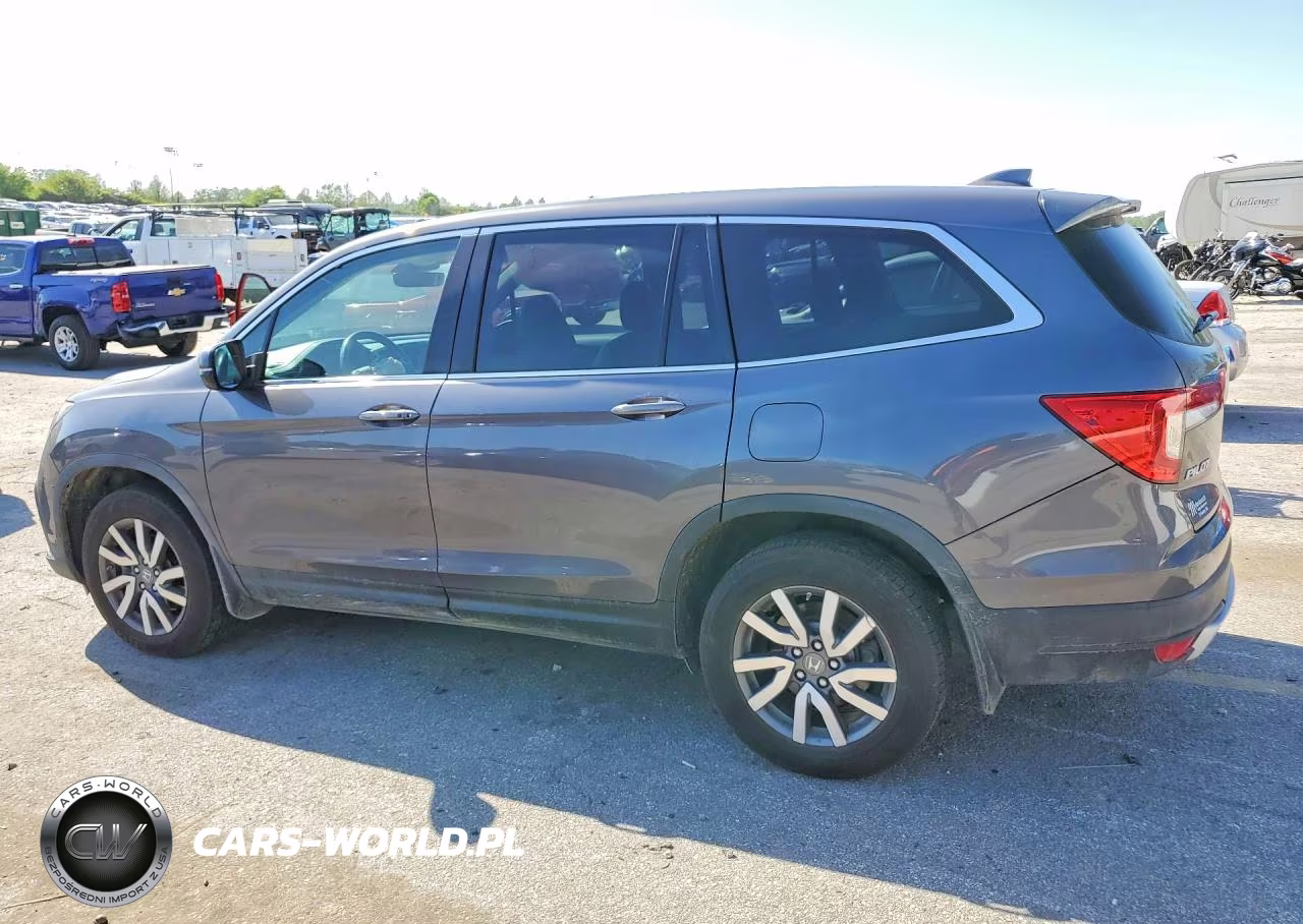 2020 Honda Pilot Exl VIN:5FNYF6H58LB051983 - 2