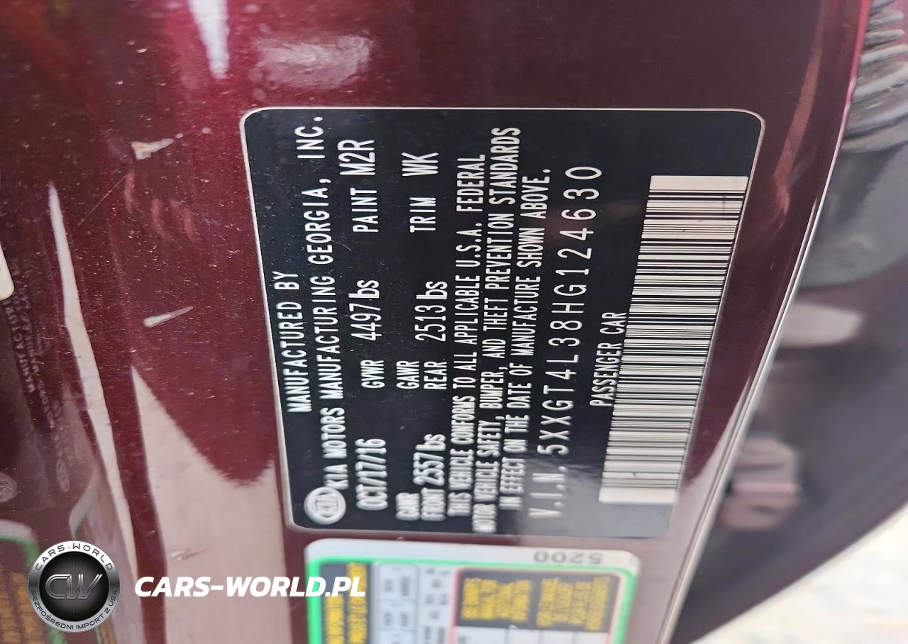 2017 Kia Optima Lx VIN:5XXGT4L38HG124630 - 12