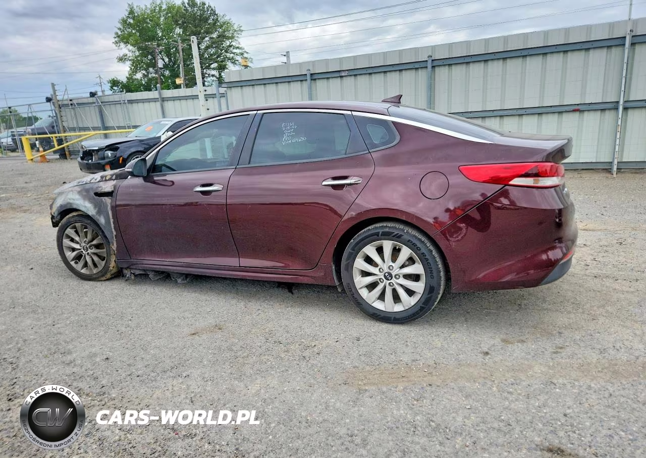 2017 Kia Optima Lx VIN:5XXGT4L38HG124630 - 2