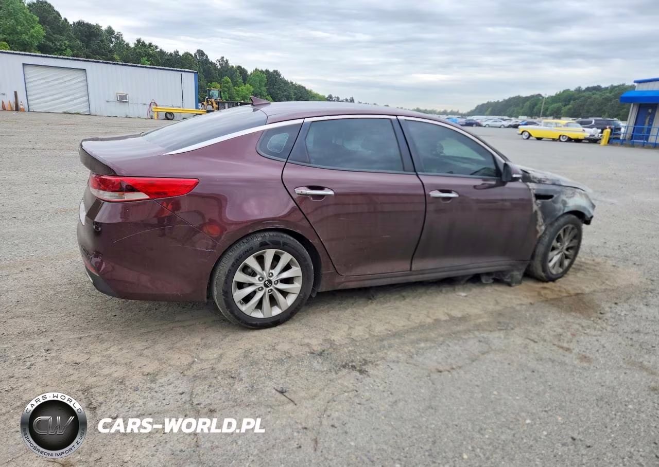 2017 Kia Optima Lx VIN:5XXGT4L38HG124630 - 3