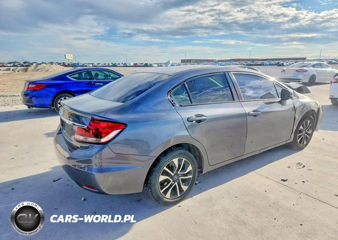 2013 Honda Civic Ex VIN:19XFB2F84DE074869 - 3