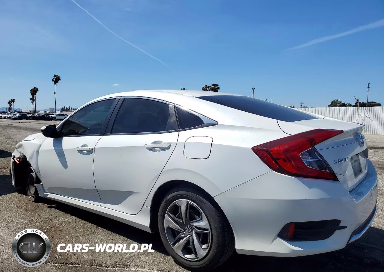 2020 Honda Civic Lx VIN:2HGFC2F69LH545737 - 2