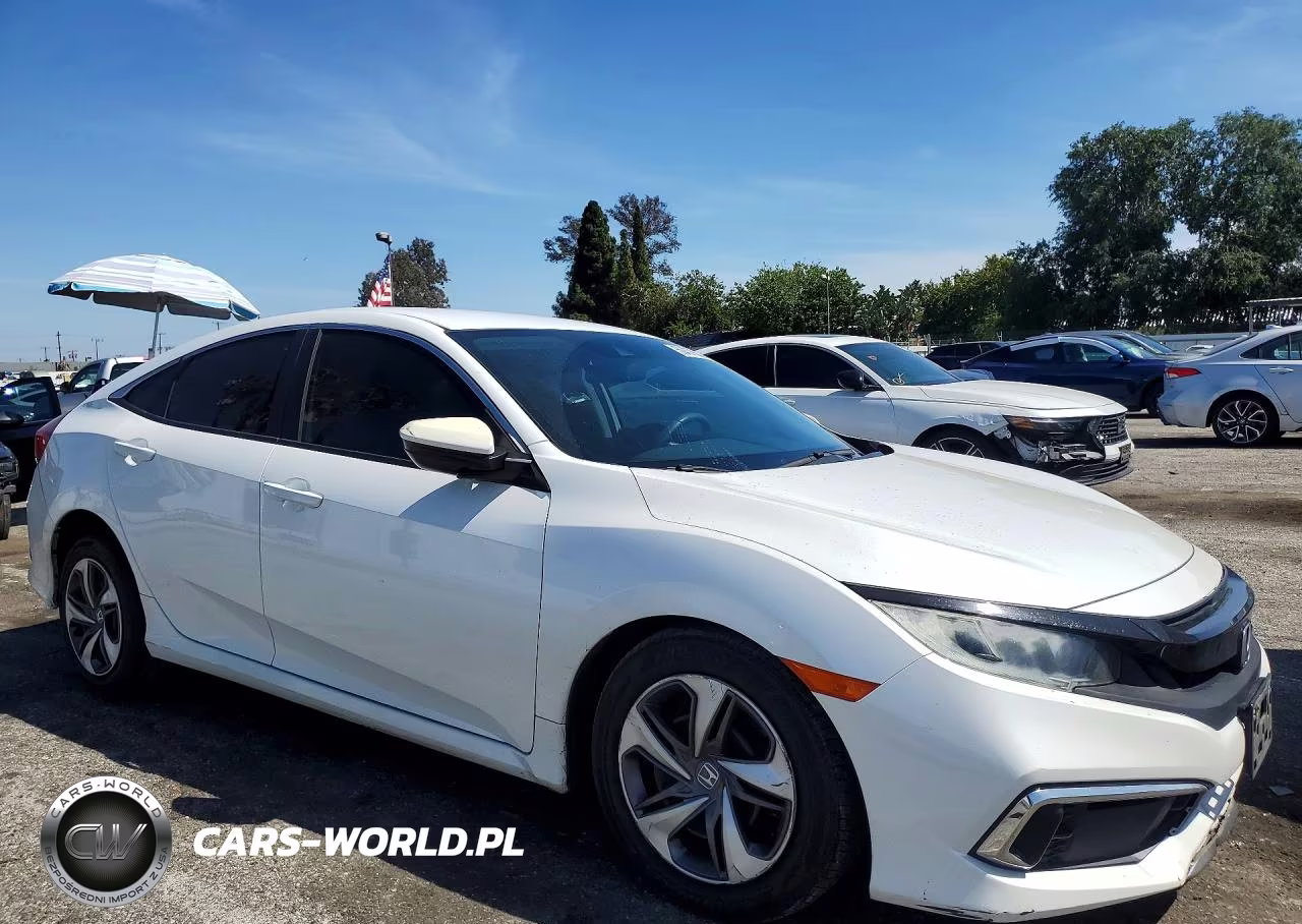 2020 Honda Civic Lx VIN:2HGFC2F69LH545737 - 4