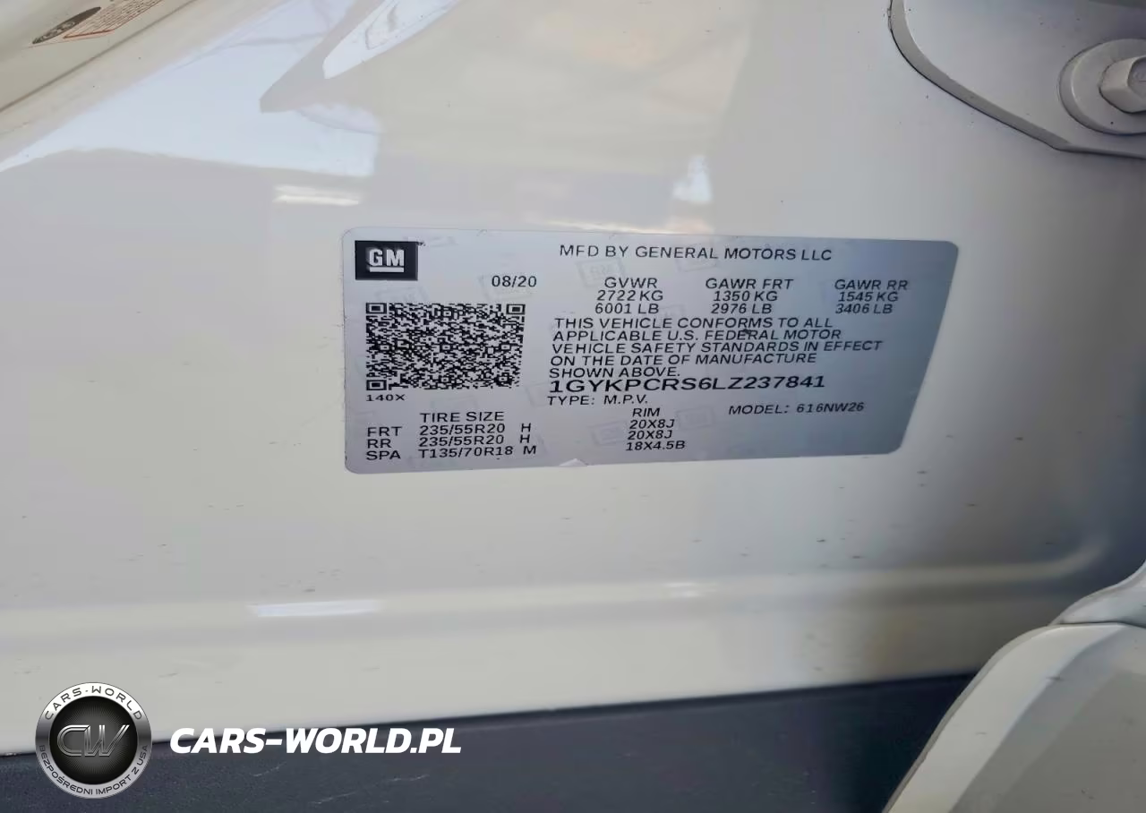 2020 Cadillac Xt6 Premium Luxury VIN:1GYKPCRS6LZ237841 - 12