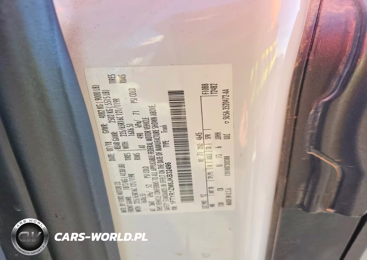2018 Ford Transit VIN:1FTYR1ZM8JKB32496 - 13